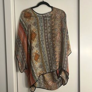 Patterned cover-up from a boutique